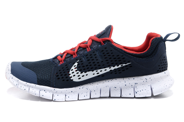 Hot Nike Free3.0 Men Shoes Black/White/Red